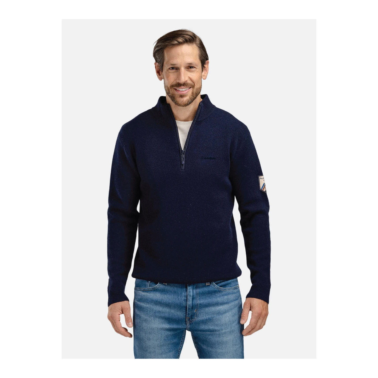 WoolLand | Tydal | Half-Zip Sweater | Mens