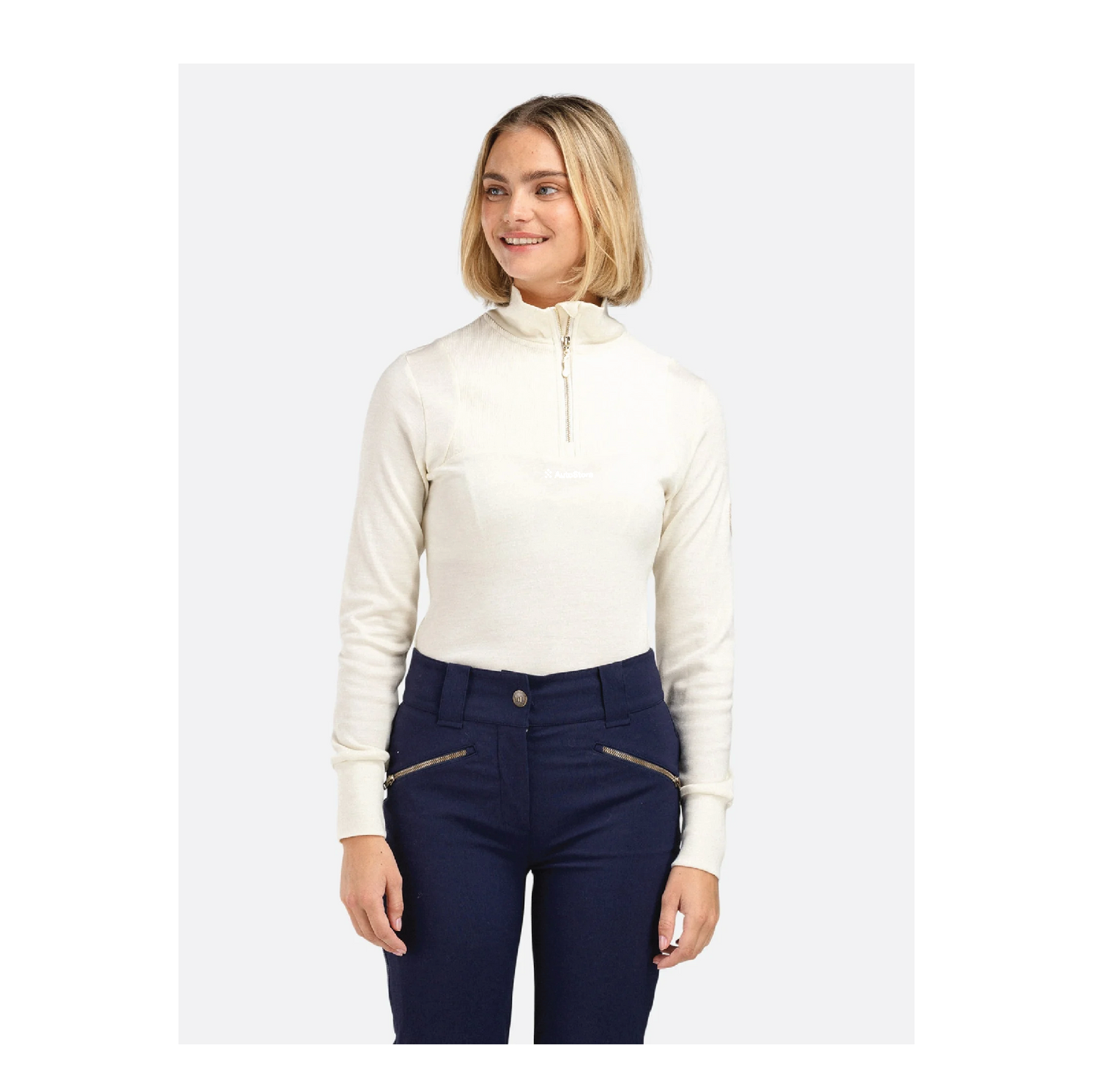 WoolLand | Sirdal | Cord Half-Zip | Womens